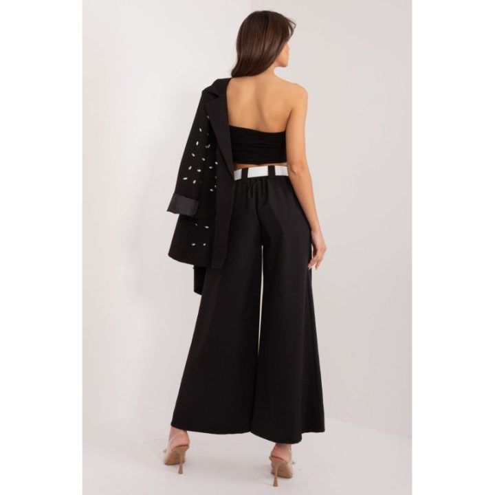 Moteriškos kelnės Italy Moda – juoda
