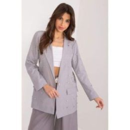 Švarkelis Italy Moda – rusvai pilka