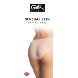 Dryžiai Sensual kelnaitės Gatta – juoda