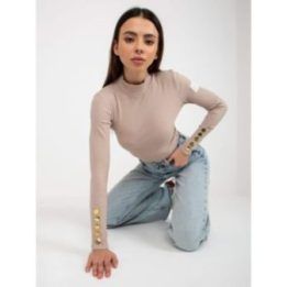 Blouse dark lilac – tamsiai smėlio