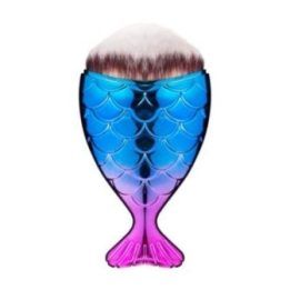 Dulkių šepetėlis žuvų pudra violetinė mėlyna