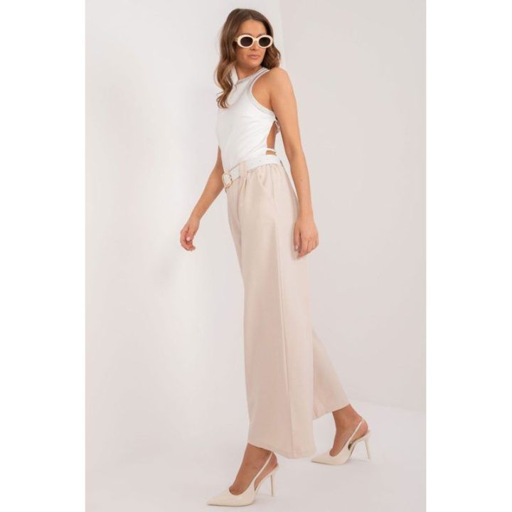 Moteriškos kelnės Italy Moda – smėlinė