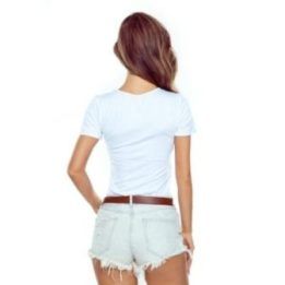 Briana marškinėliai White Eldar – balta