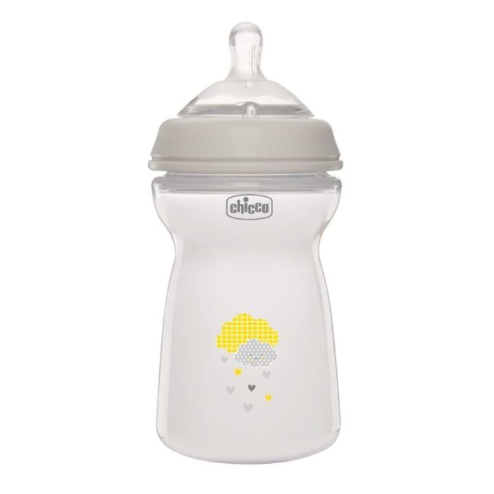 00081335300000 NF plastmasinis buteliukas, skirtas kūdikiams nuo 6 mėn., 330 ml, neutralus