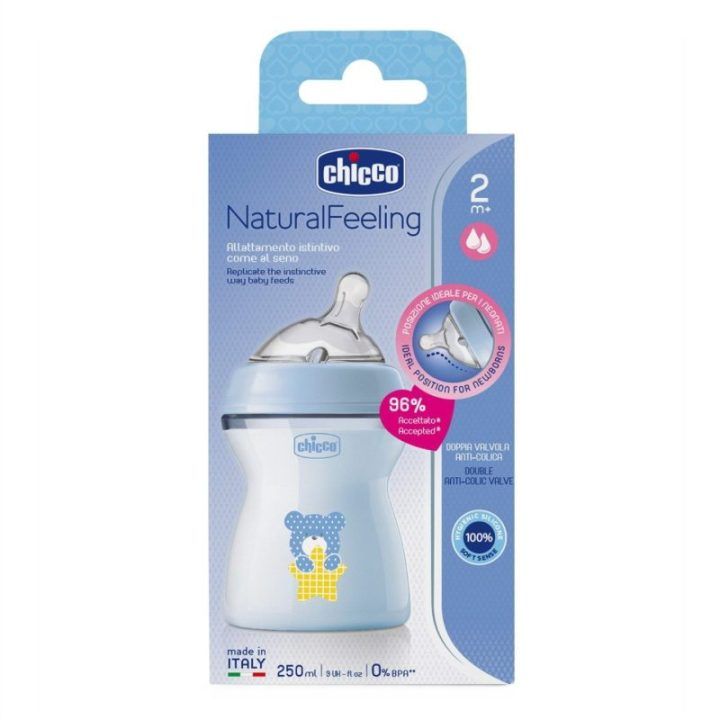 00081323200000 Buteliukas NF plastmasinis 2 m+ 250 ml berniukams