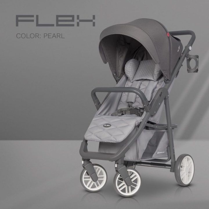 EURO-CART Vaikiškas vežimėlis FLEX PEARL