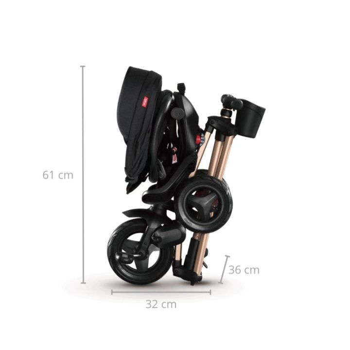 Sulankstomas triratis NOVA+ RUBBER su
