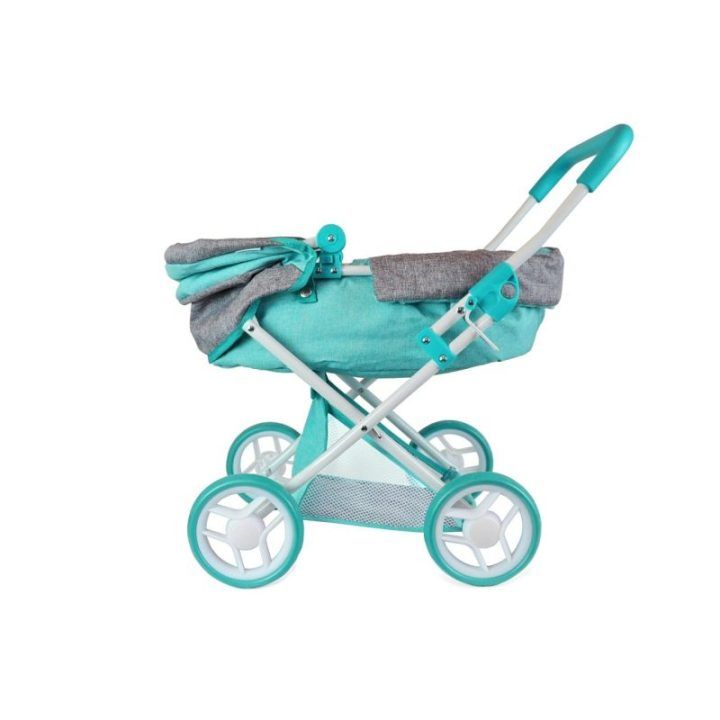 Lėlytės vežimėlis Alice Prestige Mint