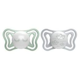 00071039410000 Žindukas PHYSIO LIGHT LUMI silikonas 16-36 m+ 2 vnt