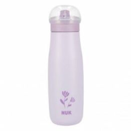 225329 Nerūdijančio plieno puodelis 500 ml Mini vaikams nuo 12 mėn. su gėlyte
