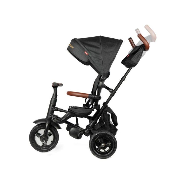 Qplay Triratis Rito Deluxe guma juoda