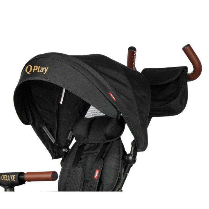 Qplay Triratis Rito Deluxe guma juoda