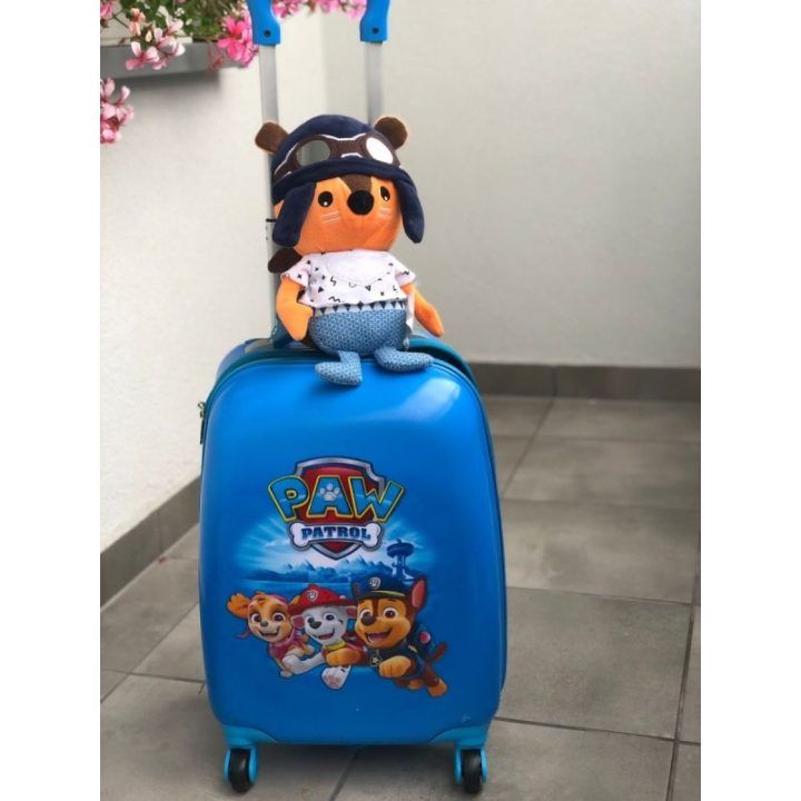 MARKAS BC 001 Didelis lagaminas su Paw Patrol“ motyvais, mėlynas