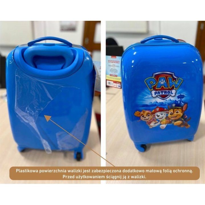 MARKAS BC 001 Didelis lagaminas su Paw Patrol“ motyvais, mėlynas