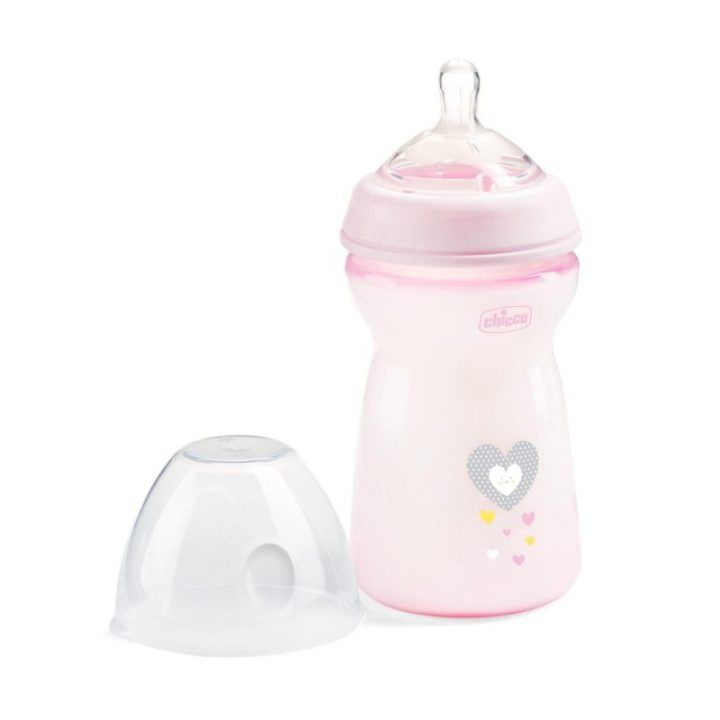 00081335100000 NF plastikinis buteliukas 6 mėn.+ 330 ml mergaitei