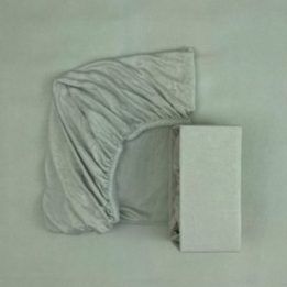 Fiki Miki bambukinės paklodės 120x60 žalios