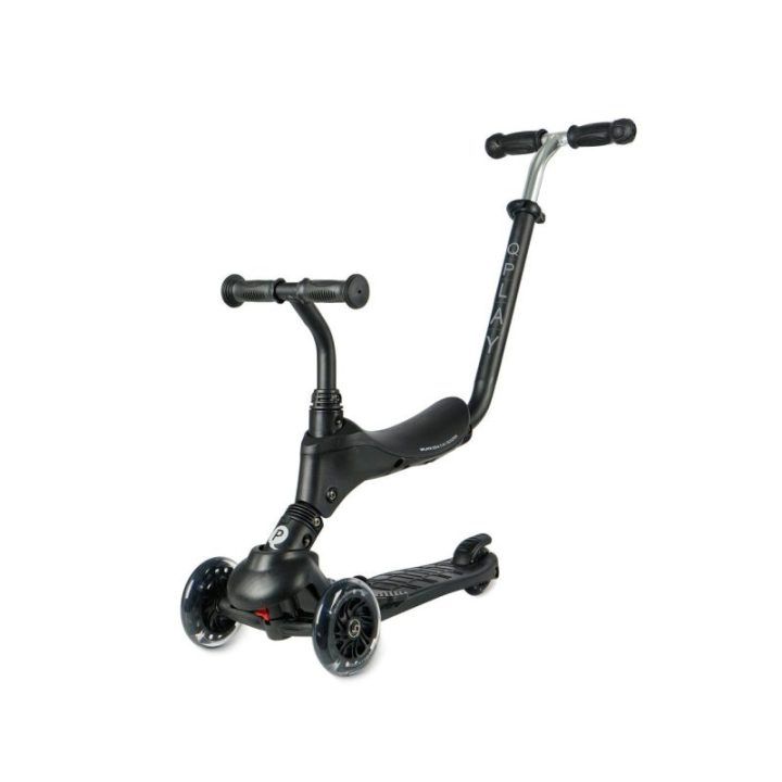 Qplay Hulajnoga Sema Pro 3w1 juoda