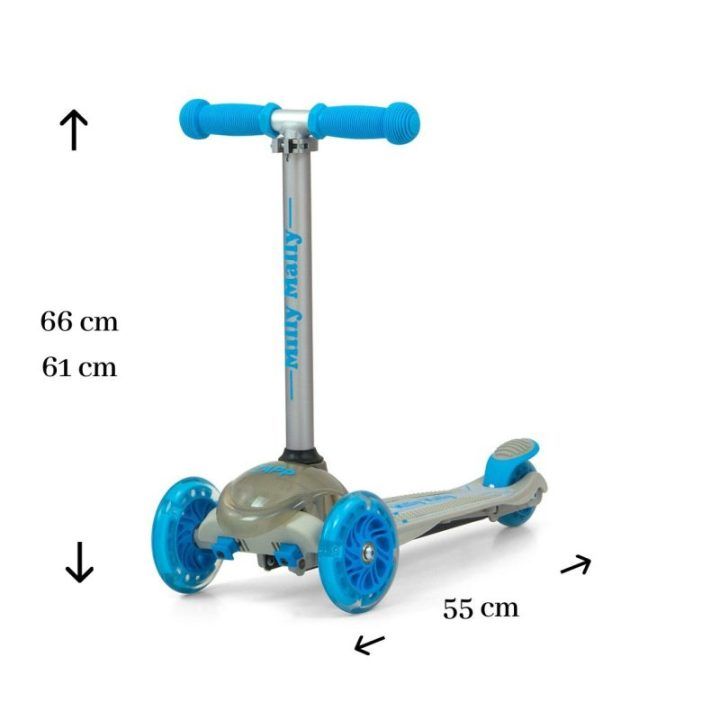 Elektrinis paspirtukas SCOOTER Zapp pilkas