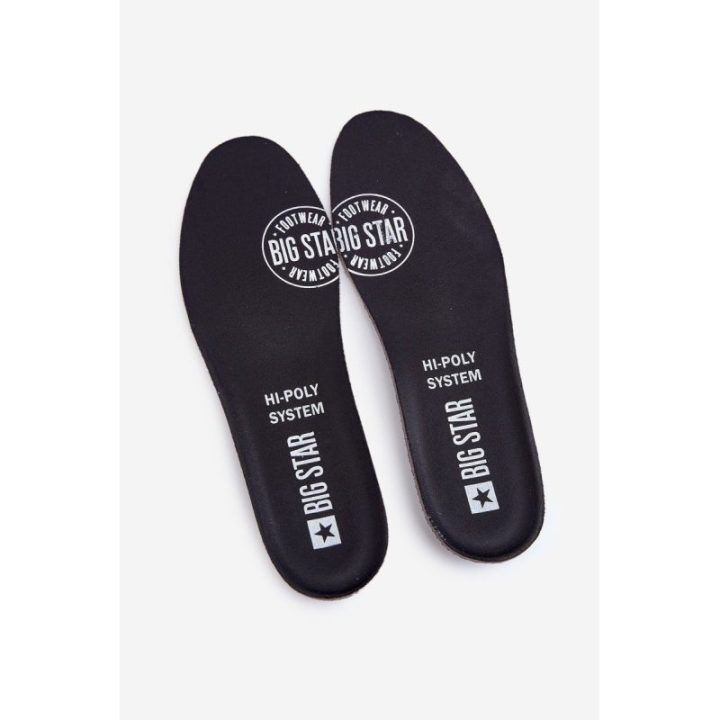 Vidpadžiai Batams BIG STAR Memory Foam System 2 Poros Juoda