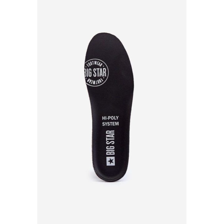 Vidpadžiai Batams BIG STAR Memory Foam System 2 Poros Juoda