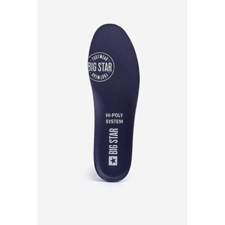Vidpadžiai batams BIG STAR Memory Foam sistema 2 poros juodos spalvos
