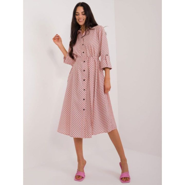 Suknelė persikų spalvos