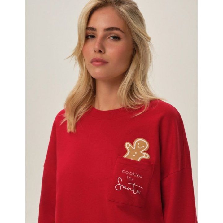 Fawn pižama 41900-33X raudona
