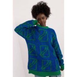 Megztinis Badu“ – mėlyna