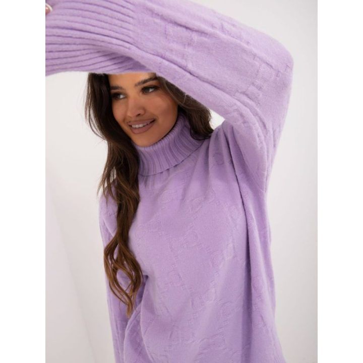 Megztinis šviesiai violetinis – šviesiai alyvinė