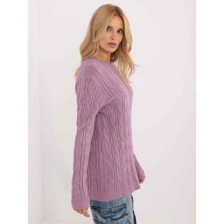 Purpurinis megztinis – violetinė