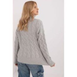Megztinis AT – rusvai pilka