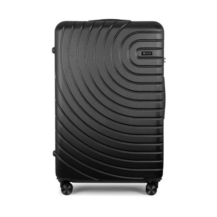 Vidutinio dydžio lagaminas Solier Luggage – juoda