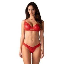 Patrauklus rinkinys Obsessive“ – raudona