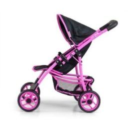 Lėlių vežimėlis Natalie Prestige Black