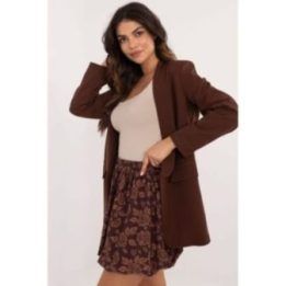Trumpas sijonas Italy Moda – kupranugario / ruda