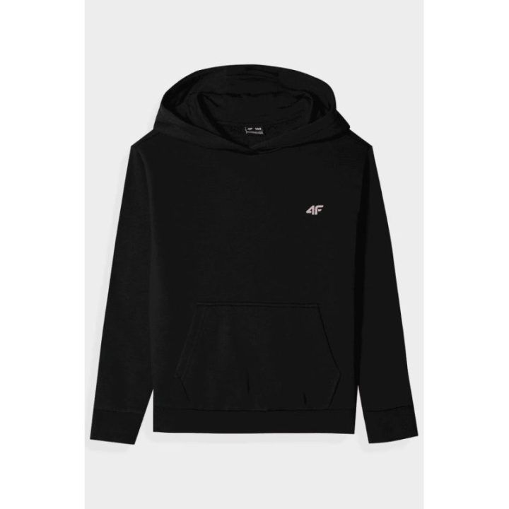 4F bliuzonas be užtrauktuko Smooth Black