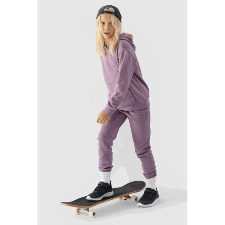 Palaidinė su gobtuvu violetinė 4F