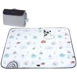 Žaidimų kilimėlis XL DECOR juoda/balta