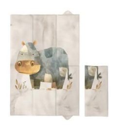 CEBA 305 780 Sulankstomas vystymo kilimėlis 40 x 60 Basic Cosy Hippo