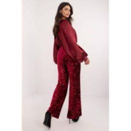 Moteriški kelnės Italy Moda – raudona