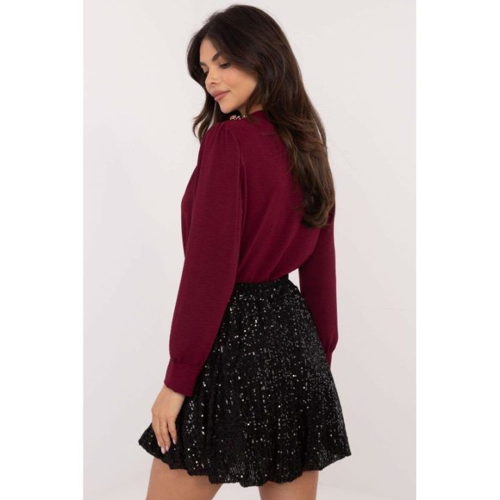 Trumpas sijonas Italy Moda – juoda