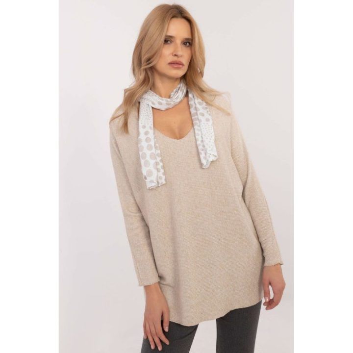 Megztinis Italy Moda – smėlinė