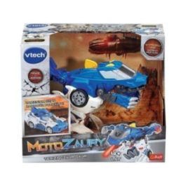 Erizinozaurus, kuris transformuojasi į policijos automobilį