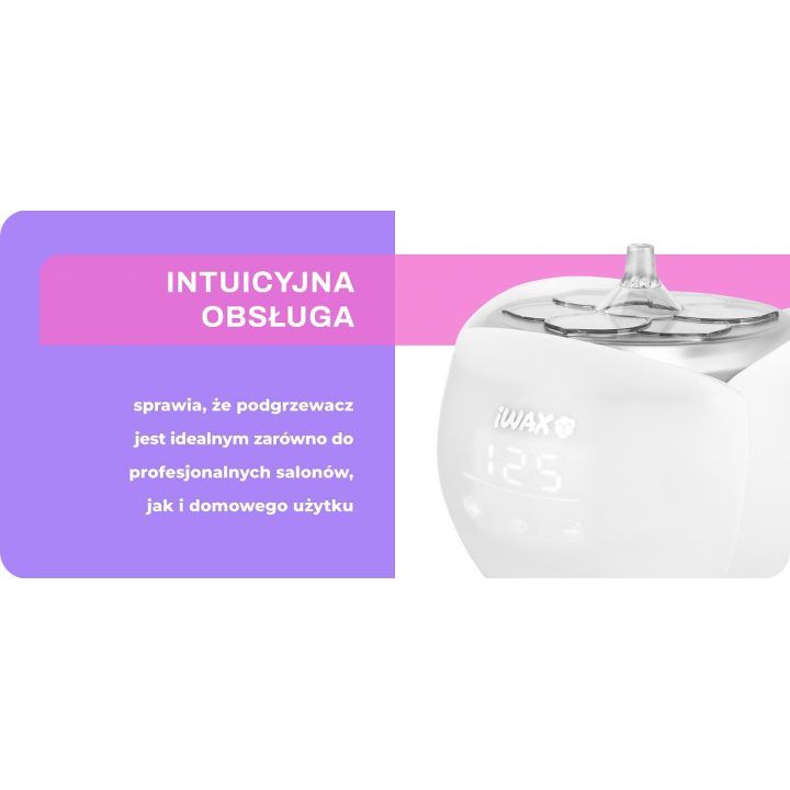Vaško šildytuvas IWax flower 40 W 450 ml baltas