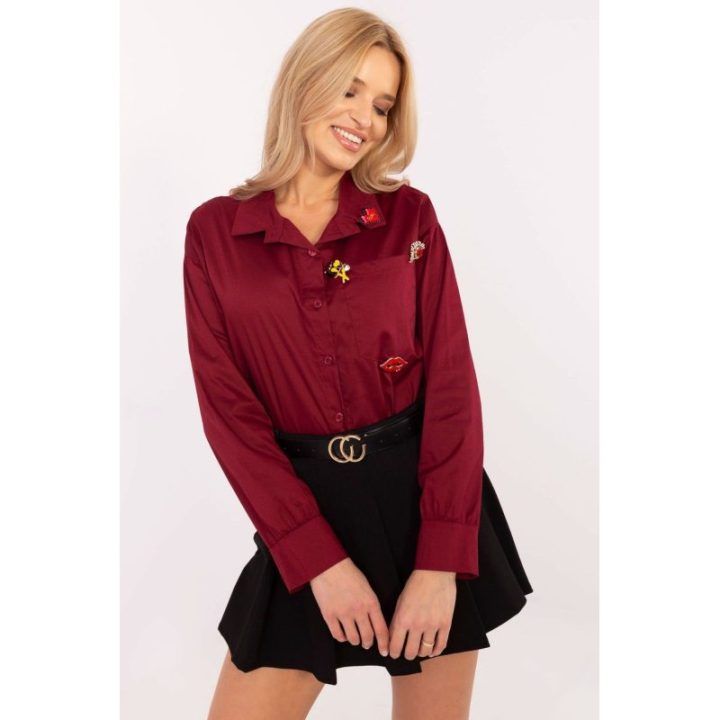 Moteriška palaidinė Italy Moda – raudona