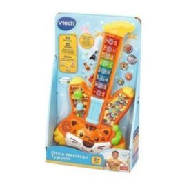 Linksma tigro gitara