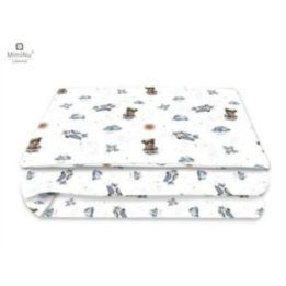 KIECZMERSKI Patalynės komplektas 2-jų dalių 135x100 cm MIMINU DESIGN Lokiai mėlyna medvilnė 100 %