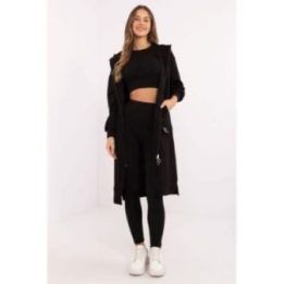Moteriškas sportinis kostiumas Factory Price – juoda