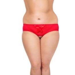 Moteriškos kelnaitės SoftLine Softline Collection – raudona