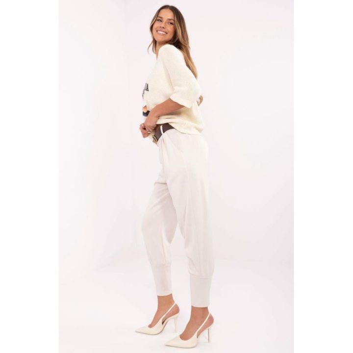 Sportinės kelnės Italy Moda – smėlinė